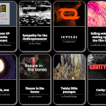 a series of dominos with game images on them