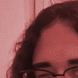 a part of kate's face